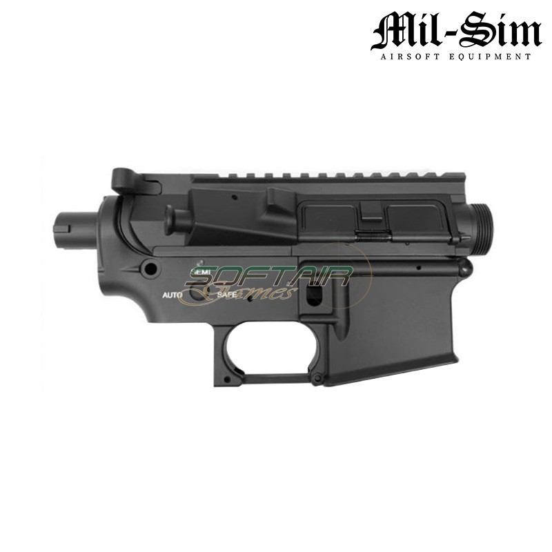 M4 AEG BLACK Metal Body MUR Type Mil-Sim (MS-129A-BK)