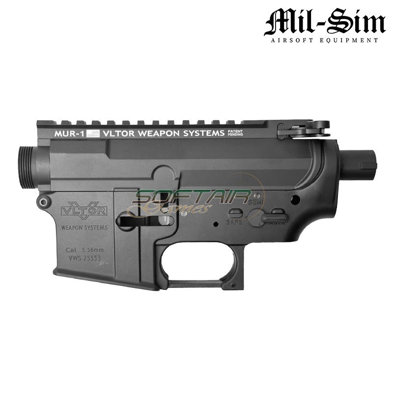 Body VLTOR BLACK per M4 AEG Mil-Sim (MS-129C-VL-BK)