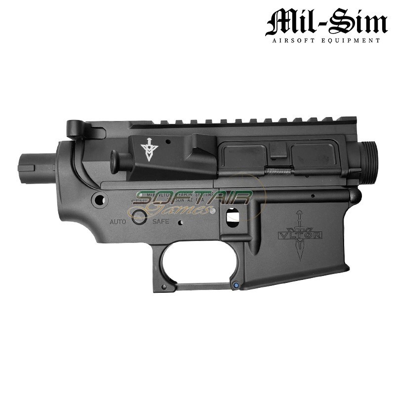 Body VLTOR BLACK per M4 AEG Mil-Sim (MS-129C-VL-BK)