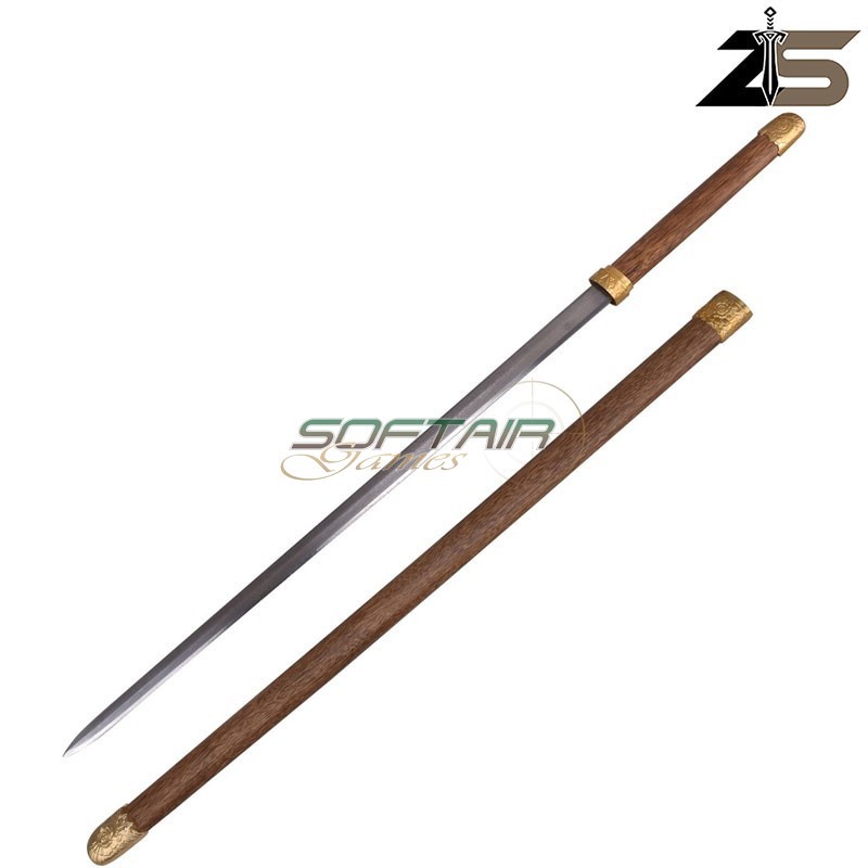 Decorative sword traditional Japanese Chokuto ZSWORDS® (ZSTZ6051)