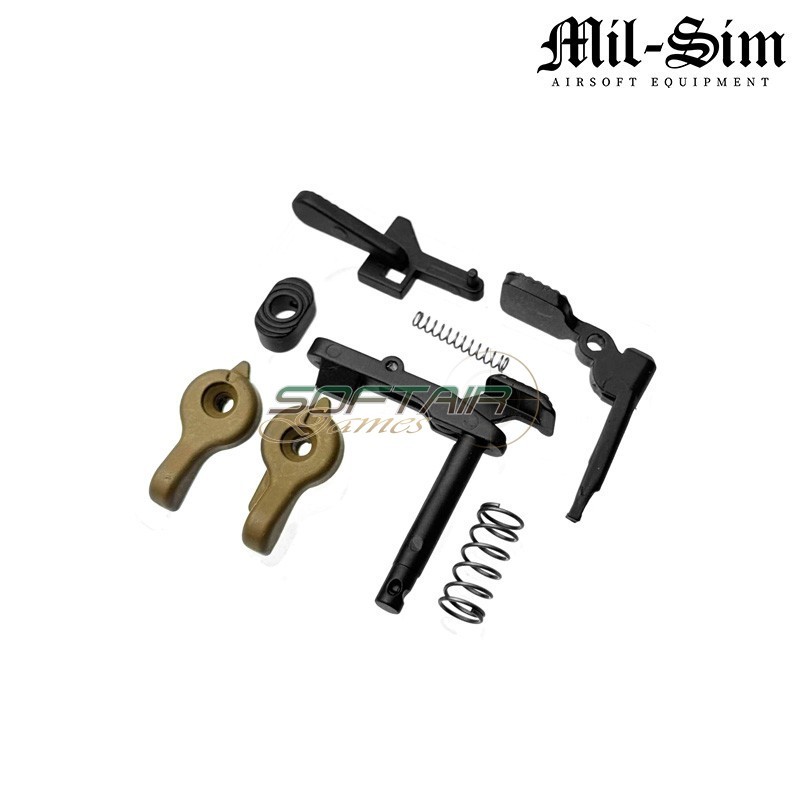 Body 416 A5 aeg FDE in metallo Mil-Sim (MS-315A-FDE)