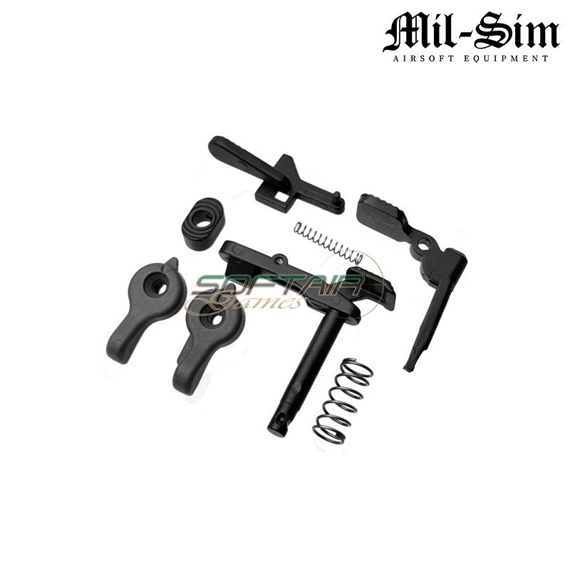 416 A5 aeg BLACK Metal Body Mil-Sim (MS-315A-BK)