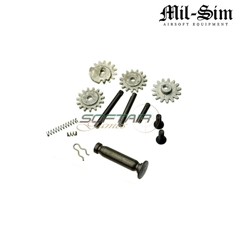 Body 416 A5 aeg BLACK in metallo Mil-Sim (MS-315A-BK)