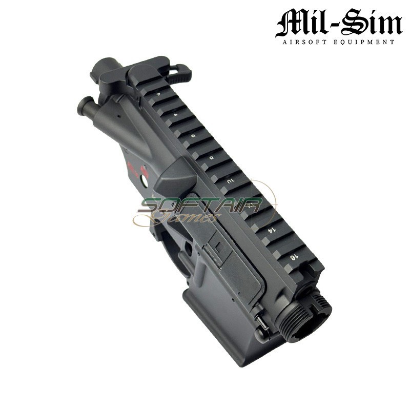 Body 416 A5 aeg BLACK in metallo Mil-Sim (MS-315A-BK)
