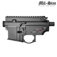 Body 416 A5 aeg BLACK in metallo Mil-Sim (MS-315A-BK)