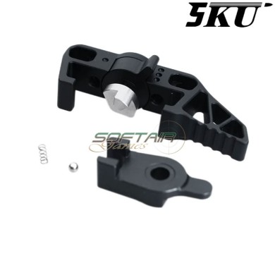 Leva di Armamento e Selettore Type-3 AAP01 nero CNC 5KU® (ABAAP-014-BK)