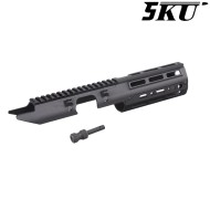 Handguard with Charging Handle for Cyma MP5 5KU (5KU-403-BK)