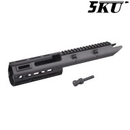 Handguard con Leva di Armamento per Cyma MP5 5KU (5KU-403-BK)