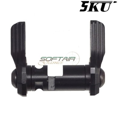 KAC style ambidextrous selector MWS M4 GBB CNC steel 5KU® (5KU-MWS-25)