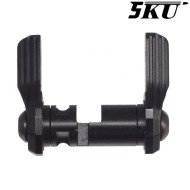 Selettore ambidestro KAC style MWS M4 GBB in acciaio CNC 5KU® (5KU-MWS-25)