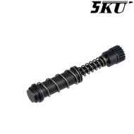 Guida molla recoil 130% M18 P320 in acciaio 5KU® (5KU-GBVM002BK)