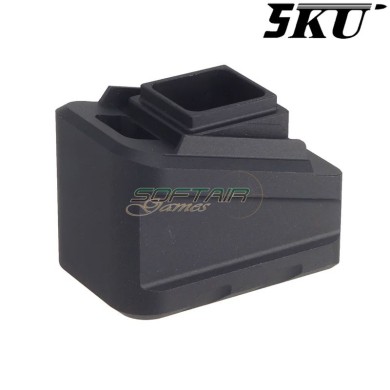 Pad estensione caricatore P320 M17 M18 in alluminio CNC 5KU® (GBVM003)