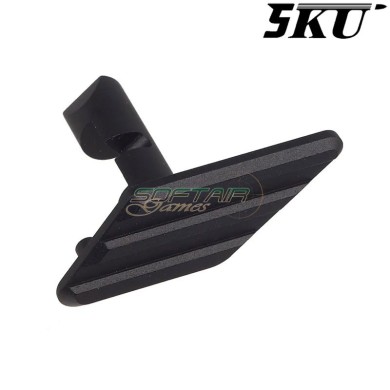Leva smontaggio Flatty P320 M17 M18 nero in alluminio CNC 5KU® (GBVM004BK)
