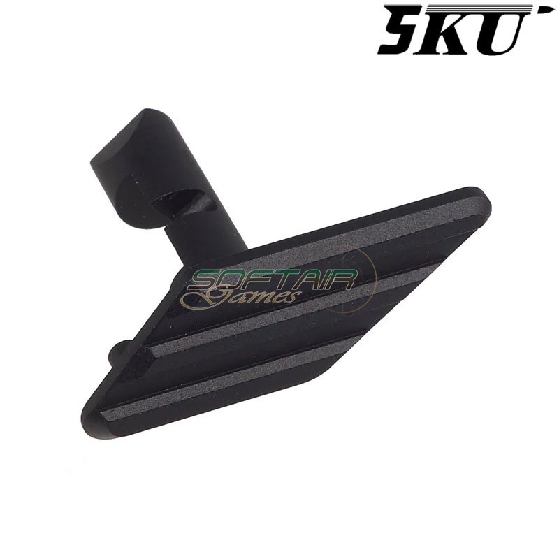 Flatty takedown lever P320 M17 M18 black CNC aluminum 5KU® (GBVM004BK)