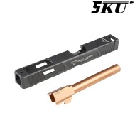 Carrello Combat Master G34 per G17 GBB in alluminio CNC 5KU® (5KU-JI-100)