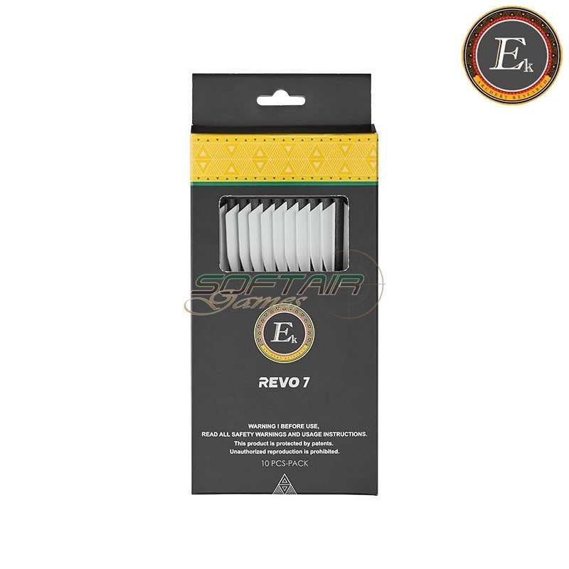 Dardi in carbonio 6.5" 5.5mm per Revo 7 10 pezzi EK ARCHERY® (D-124A10)