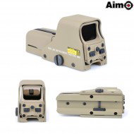 Eotech 552 Style Red Dot Dark Earth Aim-o (ao5018-de)