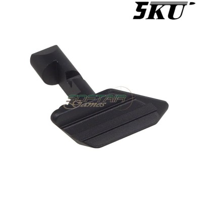 Leva smontaggio P320 M17 M18 nera in alluminio CNC 5KU® (5KU-GBVM006BK)