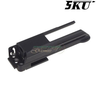 Blowback housing leggero P320 M17 M18 nero in alluminio CNC 5KU® (GBVM013BK)