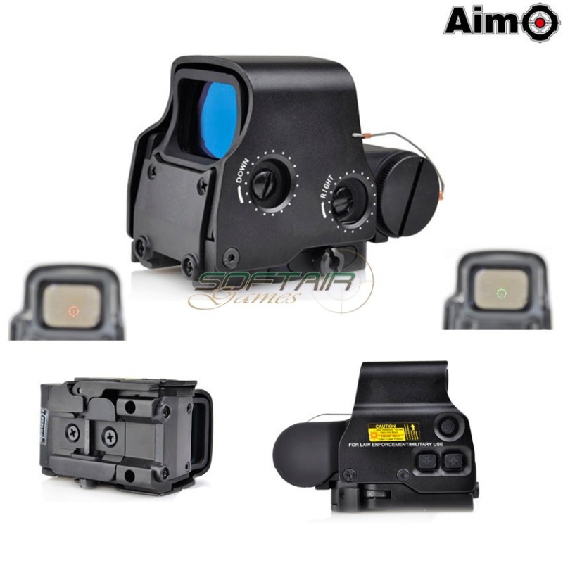 Eotech Xps 3-2 Style Red Dot Black Aim-o (ao5063-bk)