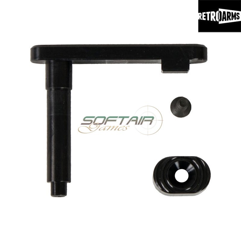 CNC magazine catch AR15 type C RETROARMS® (RA-9718)
