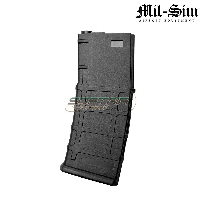 Caricatore monofilare P-MAG da 120bb BLACK per M4 Mil-Sim (MS-PM120-BK)