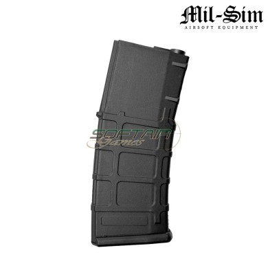 Mid-Cap 120bb P-MAG BLACK for M4 Mil-Sim (MS-PM120-BK)