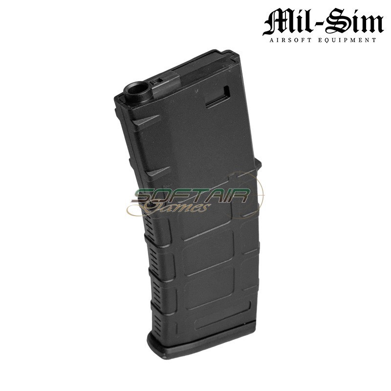 Mid-Cap 120bb P-MAG BLACK for M4 Mil-Sim (MS-PM120-BK)
