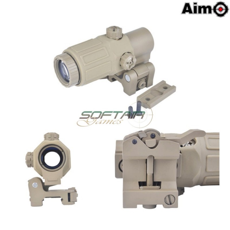 Magnifier 3x G33 Et Style Dark Earth Aim-o (ao5348-de)