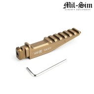 Support mount Picatinny DARK EARTH for T1 Mount MilSim Series (ms-02016-de)