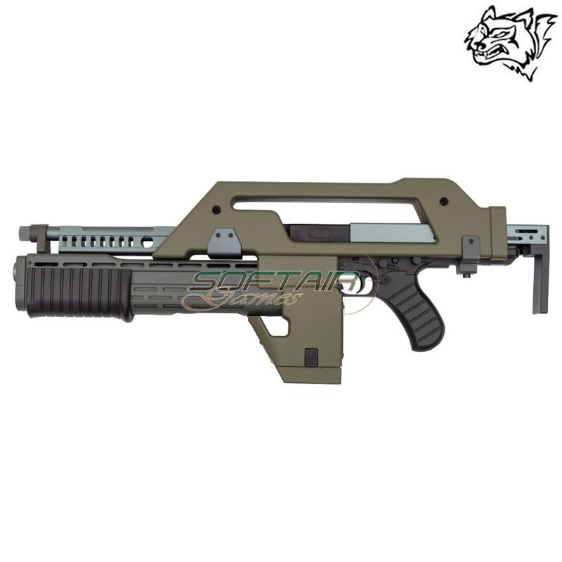 Electric rifle M41A Pulse Olive Drab SNOW WOLF® (SW-11V)