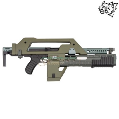 Electric rifle M41A Pulse Olive Drab SNOW WOLF® (SW-11V)