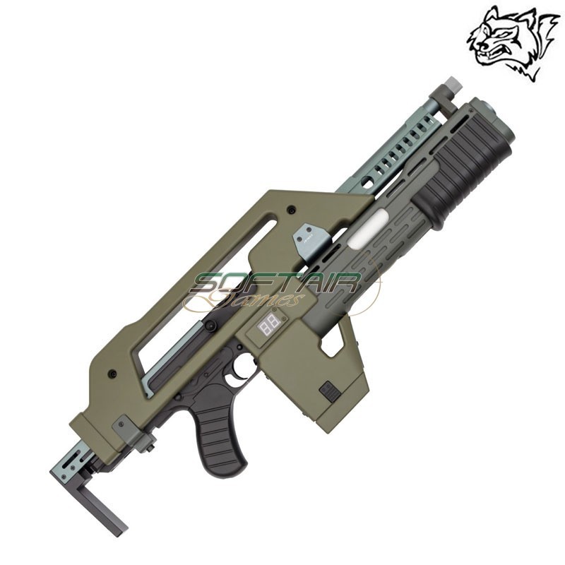 Electric Rifle M41A Pulse Olive Drab SNOW WOLF® (SW-11V)