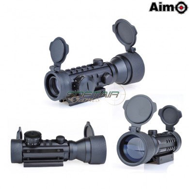 Red Dot 2x42 Scope Black Aim-o (ao3013-bk)