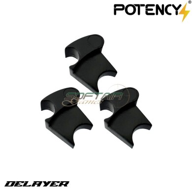 Set 3 Pezzi Delayer High Speed in Tecnopolimero POTENCY® (PTY-DL30)