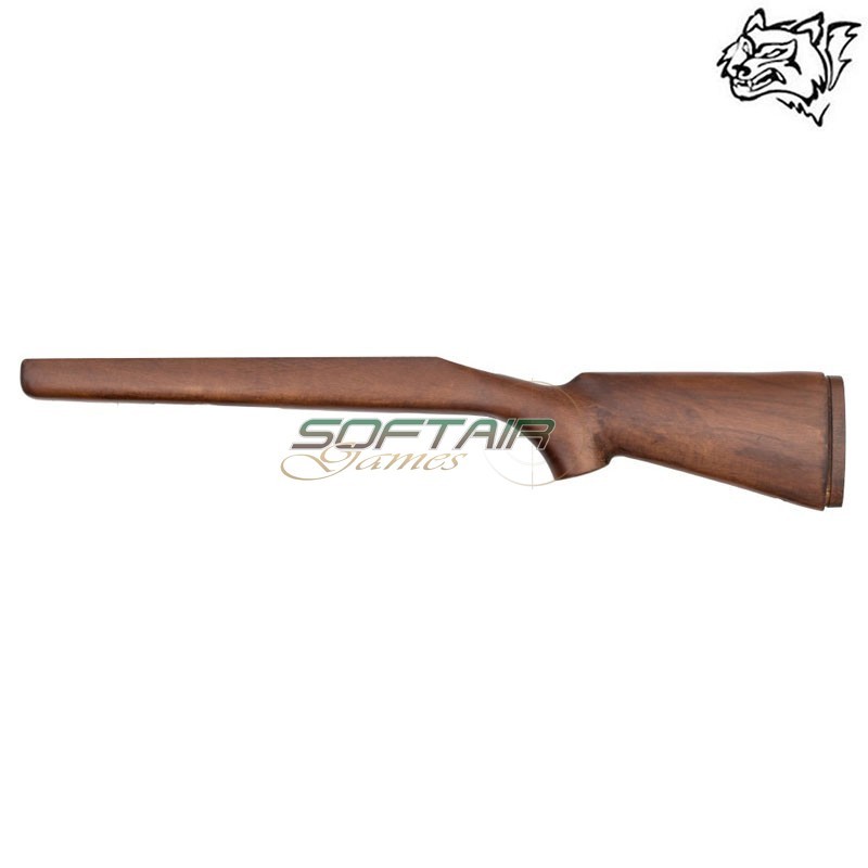 One-piece real wood stock VSR-10 SNOW WOLF® (SW-VSR10WK)