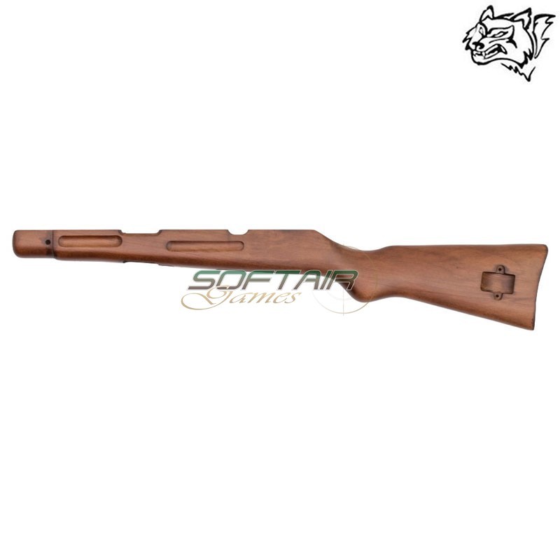 One-piece real wood stock M1938 SNOW WOLF® (SW-1938WK)
