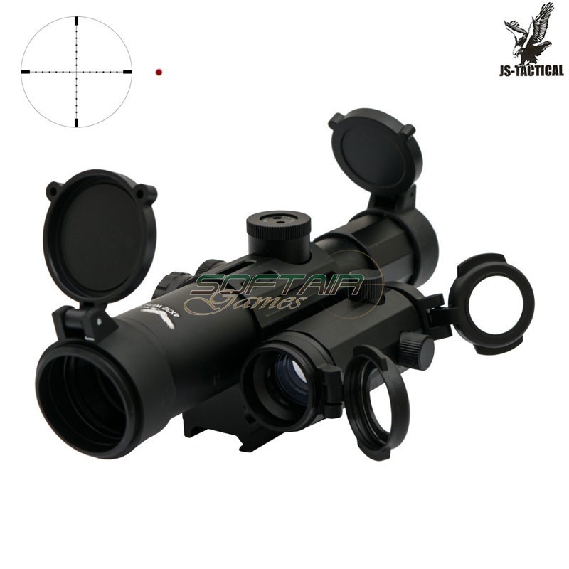 4x32 scope with integrated red dot JS-TACTICAL® (JS-4X32M1)