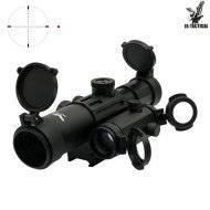 Ottica 4x32 con Red Dot integrato nero JS-TACTICAL® (JS-4X32M1)