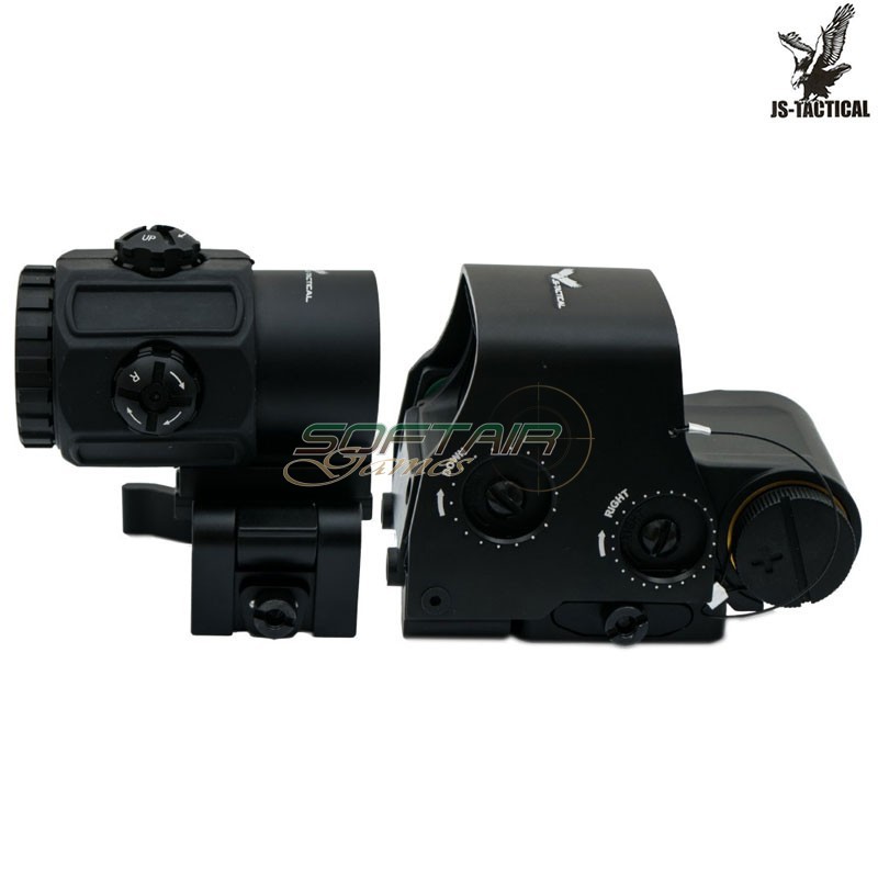 Red dot with 3x magnifier combo JS-TACTICAL® (JS-G43558)