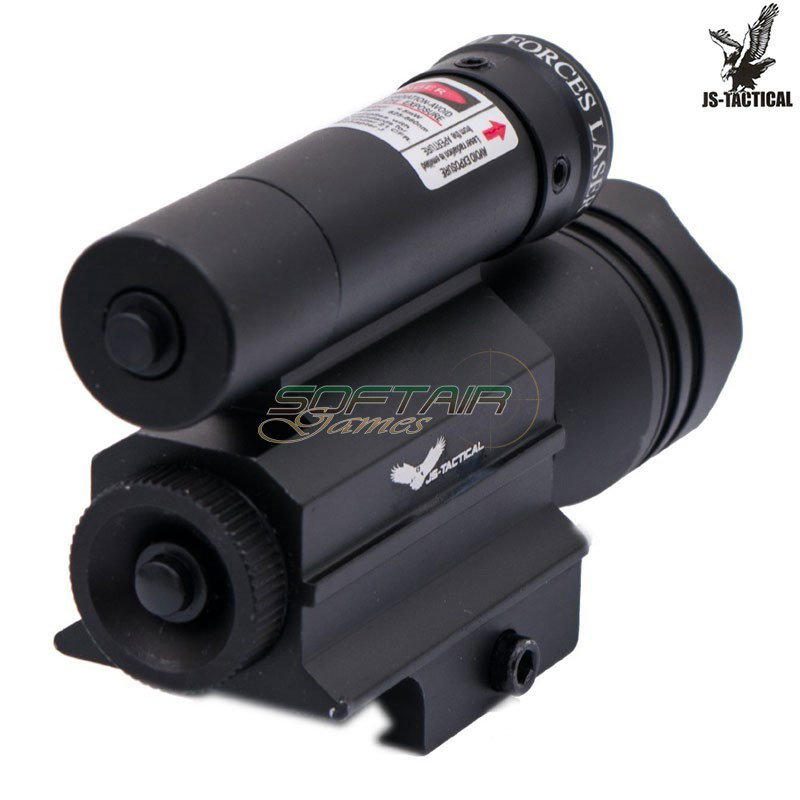 800 lumen tactical flashlight with red laser JS-TACTICAL® (JS-JG15R)
