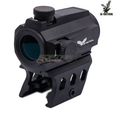 Red Dot 1x20 nero con backup solare 2 MOA JS-TACTICAL® (JS-R5T)