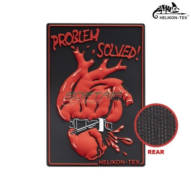 “Problem Solved!” PVC morale patch Helikon-Tex® (OD-PSD-RB)