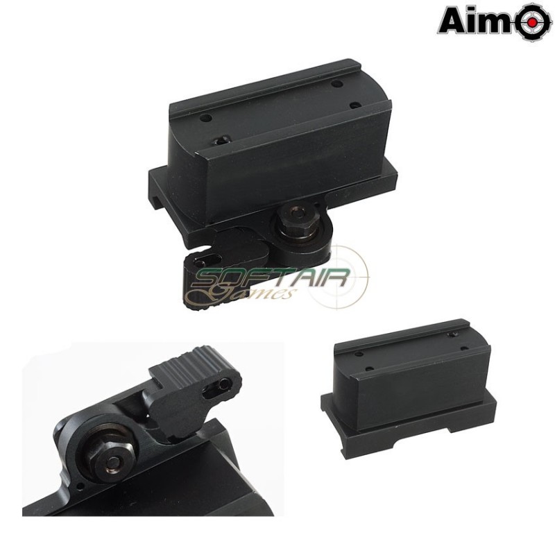 Type 2 Qd Mount Per T1/t2 Black Aim-o (ao1711-bk)