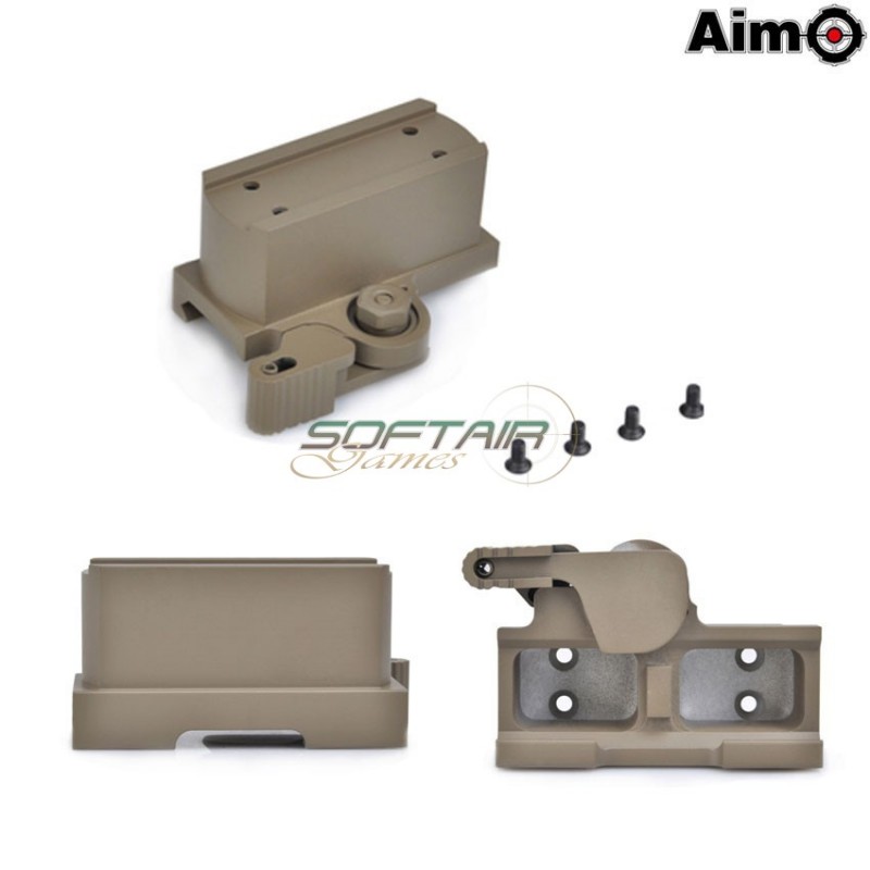 Type 2 Qd Mount Per T1/t2 Dark Earth Aim-o (ao1711-de)