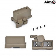 Type 2 Qd Mount Per T1/t2 Dark Earth Aim-o (ao1711-de)