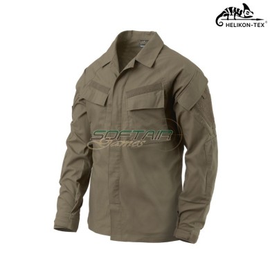 Camicia tattica Raid Shirt PolyCotton Stretch Ripstop RAL 7013 Helikon-Tex® (BL-RAD-SP-81)