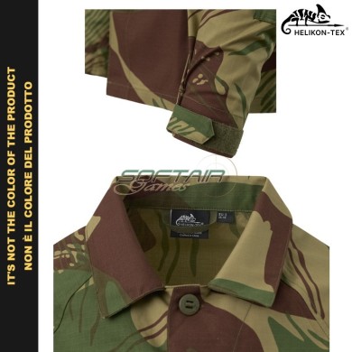 Tactical Raid Shirt PolyCotton Stretch Ripstop RAL 7013 Helikon-Tex® (BL-RAD-SP-81)