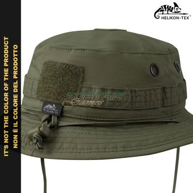 Boonie Mk2 Hat BLACK PolyCotton Stretch Ripstop Helikon-Tex® (KA-BMK-SP-01)
