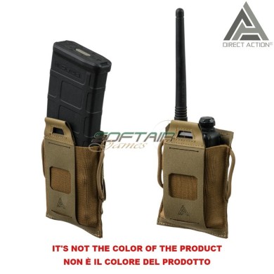 Single Flat Elastic Mag Pouch RANGER GREEN Cordura Direct Action® (PO-SFMP-CD5-RGR)